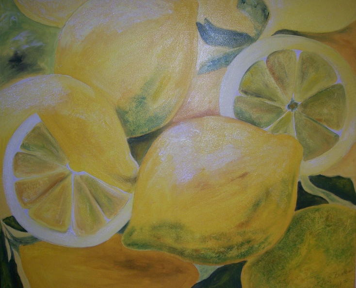Zitronen  Acryl 50x60.jpg
