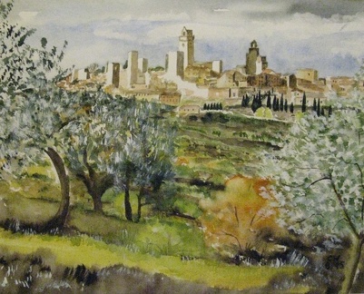 Ansicht von San Gimignano