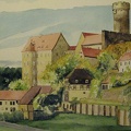gemalte Bilder521 11.16 Burg Gnandstein