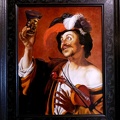 Der fröhliche Geigenspieler nach Gerrit van Honthorst