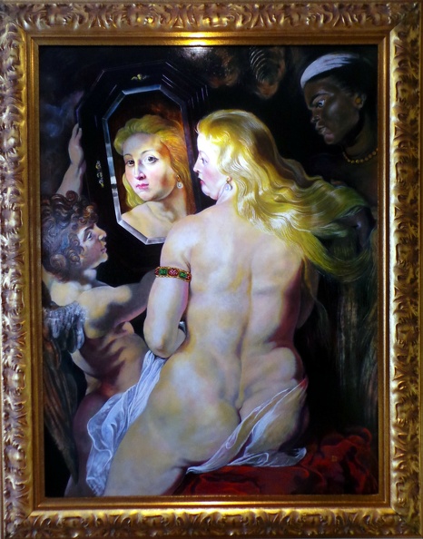 Peter Dudkowiak, Venus vor dem Spiegel, 2018, Öl in altmeisterlicher Schichtenmalerei, 80 x 97 cm mit vergoldeten Holzrahmen, 60 x 77 cm, Mdf-Platte_20190710_083013.jpg